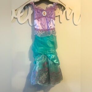 Ariel Mermaid Princess Kids Costume - Purple and Green